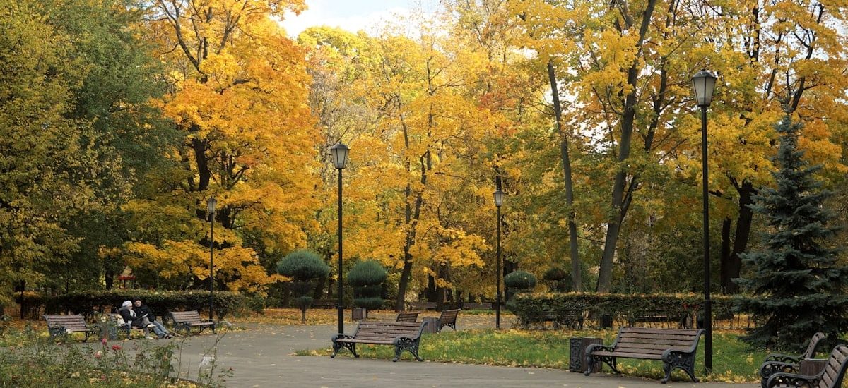 Lefortovo park. Moscow. Russia